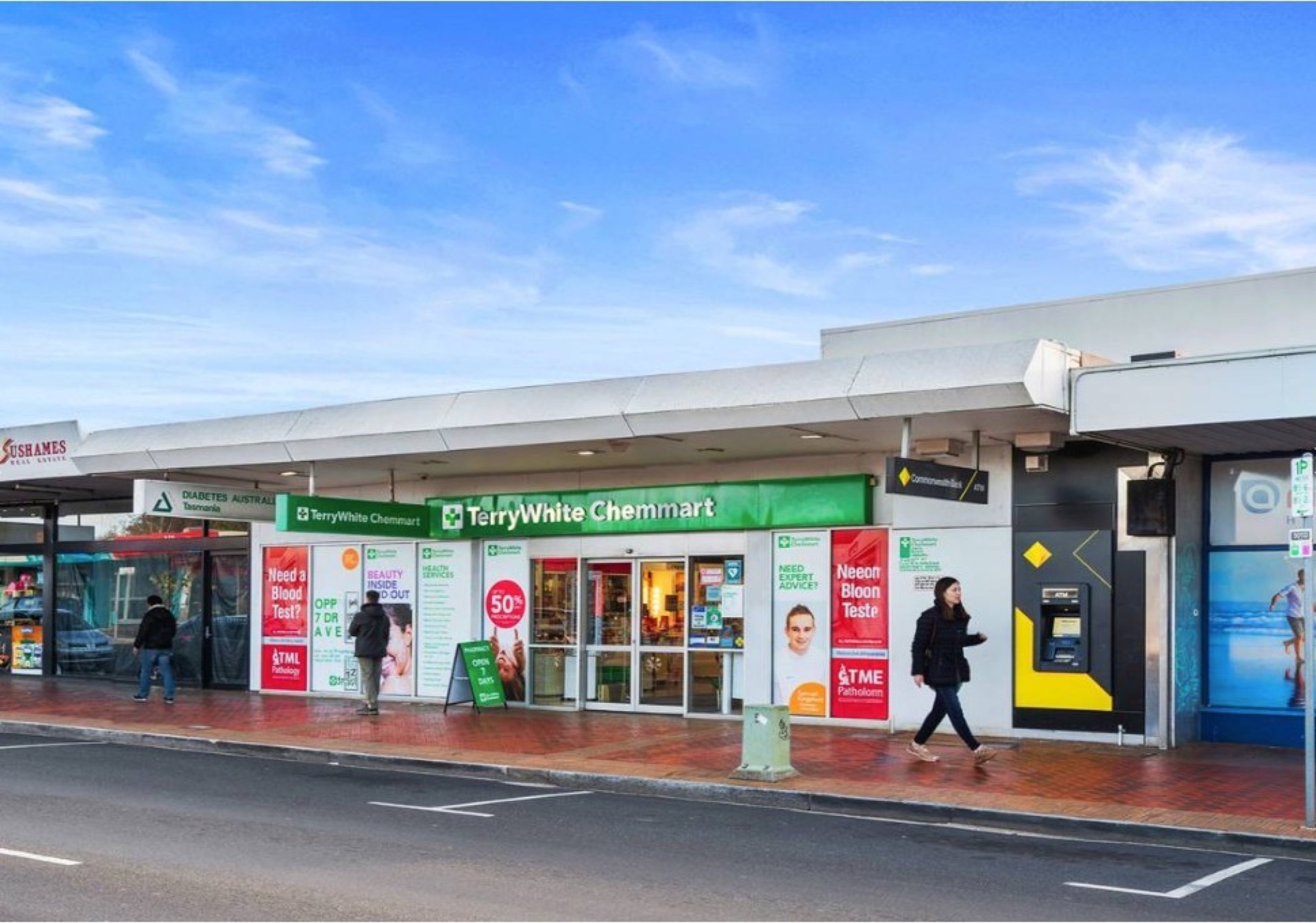 Neighbourhood strip retail Western Sydney